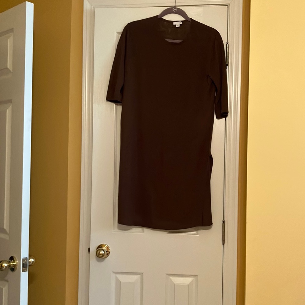 JJill brown tunic, sz s
